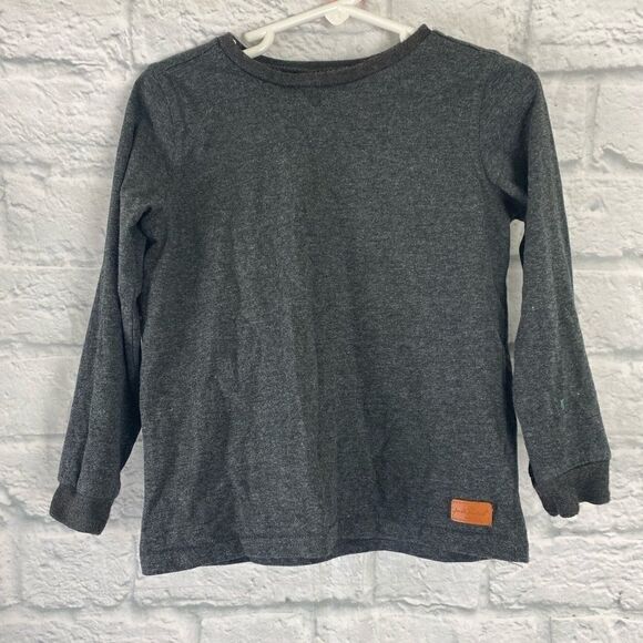 7 for all mankind crewneck longsleeve T-shirt boys 4T - Picture 1 of 5